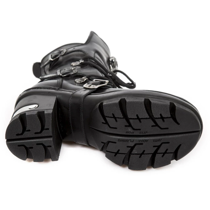 Boots NEW ROCK - Nomada Negro - Neotyre Negro 6 Boots NEW ROCK - Nomada Negro - Neotyre Negro - Image 6