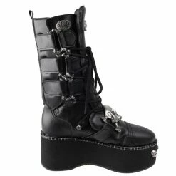 Wedge Boots Women's - ALCHEMY GOTHIC -women Shoes Shop 94609 3