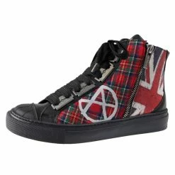 High Sneakers Women's ANARCHY-PUNK - ALCHEMY GOTHIC