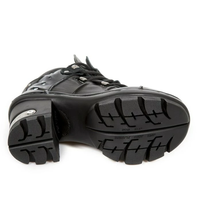 High Boots NEW ROCK - CRUST NEGRO CHAROL NEGRO NEOTYRE 6 High Boots NEW ROCK - CRUST NEGRO CHAROL NEGRO NEOTYRE - Image 6