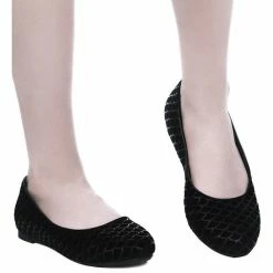 Women's Shoes (ballerinas) KILLSTAR - Cursula - BLACK 8 Women's Shoes (ballerinas) KILLSTAR - Cursula - BLACK -women Shoes Shop CURSULA FLATS C 1024x1024
