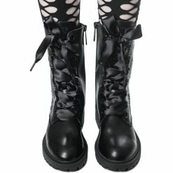 Boots Women KILLSTAR - Enchanted - BLACK -women Shoes Shop ENCHANTED COMBAT BOOTS E