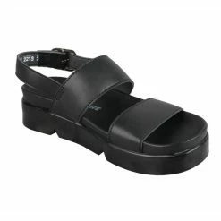 Women's Shoes (sandals) ALTERCORE - Camille - Vegan Black -women Shoes Shop IMG 8650