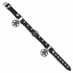 Collar Triple Pentagram Sacrifice Boot Strap -women Shoes Shop LSF3 09 c