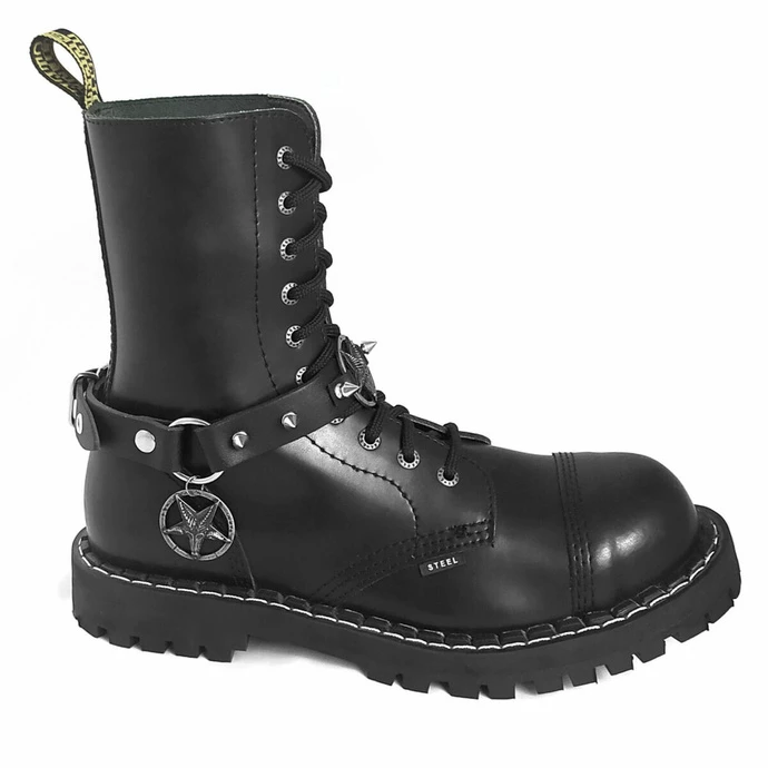 Collar Triple Baphomet Cult Boot Strap 2 Collar Triple Baphomet Cult Boot Strap - Image 2