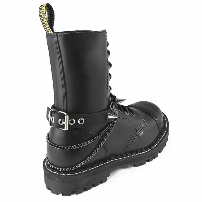 Collar Around The Neck (shoe Harness) Triple Chain Inverted Cross Boot Strap 3 Collar Around The Neck (shoe Harness) Triple Chain Inverted Cross Boot Strap - Image 3