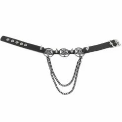 Collar Around The Neck (shoe Harness) Triple Chain Inverted Cross Boot Strap 8 Collar Around The Neck (shoe Harness) Triple Chain Inverted Cross Boot Strap -women Shoes Shop LSF3 19 c