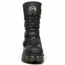 Boots NEW ROCK - VEGAN NEGRO - NEW REACTOR NEGRO 8 Boots NEW ROCK - VEGAN NEGRO - NEW REACTOR NEGRO -women Shoes Shop M.107 VC3 3