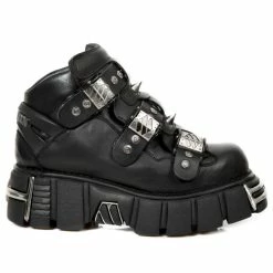 Boots NEW ROCK - ITALI NEGRO, NOMADA NEGRO, TOWER NEGRO ACERO