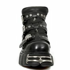 Boots NEW ROCK - ITALI NEGRO, NOMADA NEGRO, TOWER NEGRO ACERO -women Shoes Shop M.135 S1 3