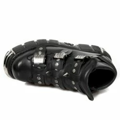 Boots NEW ROCK - ITALI NEGRO, NOMADA NEGRO, TOWER NEGRO ACERO -women Shoes Shop M.135 S1 7
