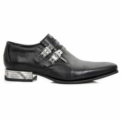 Shoes NEW ROCK - ANTIQUE PULIDO-NEGRO, VIP1 BLACK