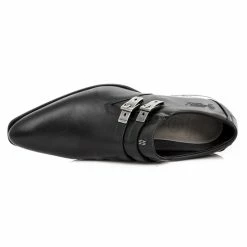 Shoes NEW ROCK - ANTIQUE PULIDO-NEGRO, VIP1 BLACK -women Shoes Shop M.2246 S5 7