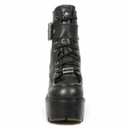 Women's Shoes NEW ROCK - BLACK CRUST, SEVENTS BLACK -women Shoes Shop M.SEVE27 S1 3