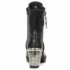 Women's High Boots NEW ROCK - ITALI NEGRO, TRAIL NEGRO TACON ACERO-2 -women Shoes Shop M.TR095 S1 5
