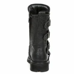 Boots NEW ROCK - VINTAGE FLOWER NEGRO -women Shoes Shop M 1473 S43 5