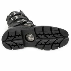 Boots NEW ROCK - VINTAGE FLOWER NEGRO -women Shoes Shop M 1473 S43 6