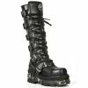 Boots NEW ROCK - ITALI NEGRO