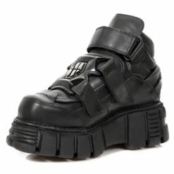 Shoes NEW ROCK - ITALIAN BLACK -women Shoes Shop M 285 S41 3