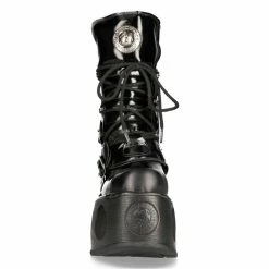 Boots NEW ROCK - CRUST NEGRO -women Shoes Shop M 313 S5 3