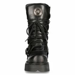 Boots NEW ROCK - ITALI Y NOMADA NEGRO -women Shoes Shop M 373 S1 3