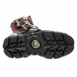 Shoes NEW ROCK - ITALIAN BLACK TELA -women Shoes Shop M 391T S1 6