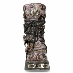 Shoes NEW ROCK - VINTAGE FLOWER LILA -women Shoes Shop M 391 S5 3