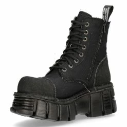 Boots NEW ROCK - TORDO NEGRO -women Shoes Shop M MILI083C RC7 4