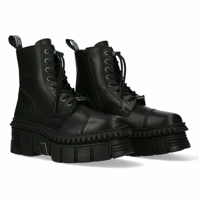 Shoes NEW ROCK - CRUST NEGRO 1 Shoes NEW ROCK - CRUST NEGRO