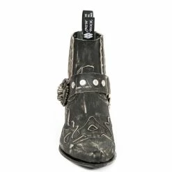 Boots NEW ROCK - VINTAGE RASPADO NEGRO -women Shoes Shop M WST045 S1 3
