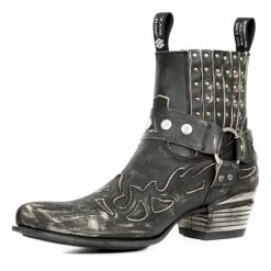 Boots NEW ROCK - VINTAGE RASPADO NEGRO -women Shoes Shop M WST045 S1 4