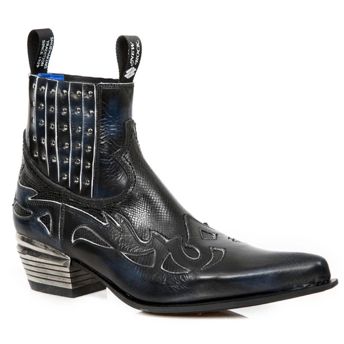 Shoes NEW ROCK - PULIK AZUL HUESO 1 Shoes NEW ROCK - PULIK AZUL HUESO