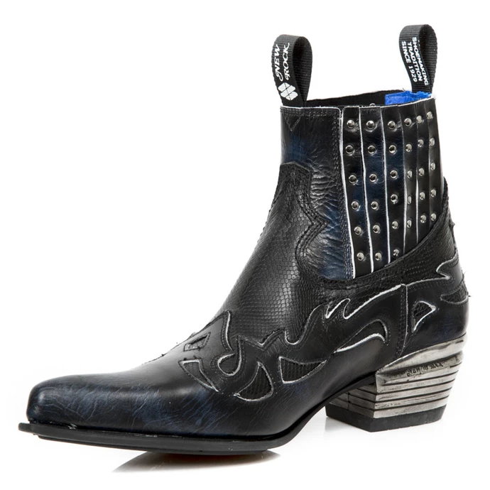Shoes NEW ROCK - PULIK AZUL HUESO 4 Shoes NEW ROCK - PULIK AZUL HUESO - Image 4