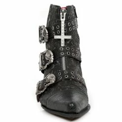 Boots NEW ROCK - PITONE NEGRO 8 Boots NEW ROCK - PITONE NEGRO -women Shoes Shop M WST062 S1 2