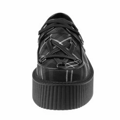 Women's Shoes KILLSTAR - Hexellent Creepers - ASH TARTAN -women Shoes Shop aaw 005