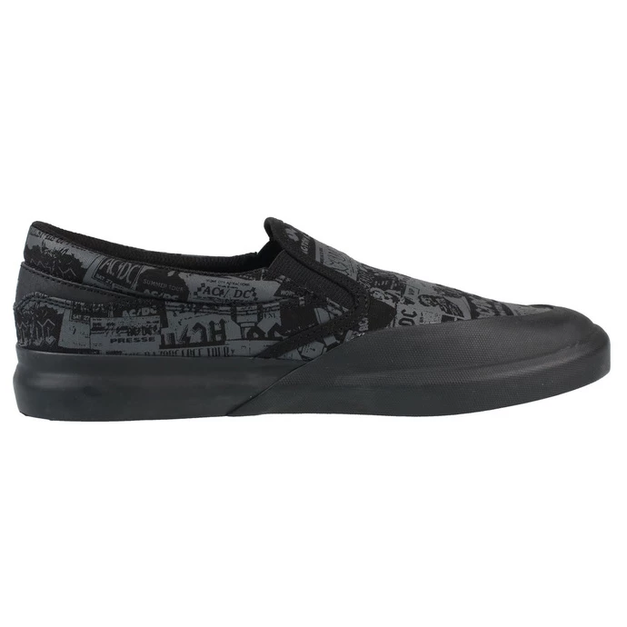 Shoes DC - AC / DC - TNT. - SLIP ON - BLACK 4 Shoes DC - AC / DC - TNT. - SLIP ON - BLACK - Image 4