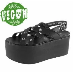Women's Shoes (sandals) ALTERCORE - Nitta Vegan - Black