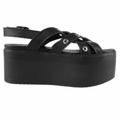 Women's Shoes (sandals) ALTERCORE - Nitta Vegan - Black -women Shoes Shop alter core 005