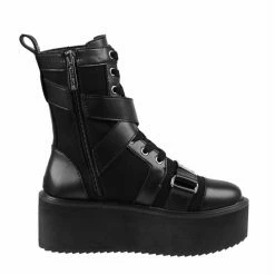 Women's Shoes KILLSTAR - Amplified - Black -women Shoes Shop amplified boots b004