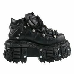 Shoes NEW ROCK - NEGRO TORNILLOS -women Shoes Shop bh011