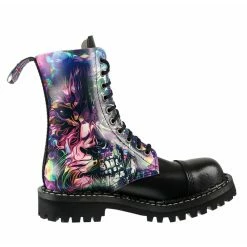 Boots STEADY´S - 10 Eyelet - Lion -women Shoes Shop black lion 035