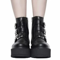 Women's Boots KILLSTAR - Dark Guild Creeper 7 Women's Boots KILLSTAR - Dark Guild Creeper -women Shoes Shop darkguild creepers x1602