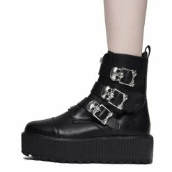 Women's Boots KILLSTAR - Dark Guild Creeper 8 Women's Boots KILLSTAR - Dark Guild Creeper -women Shoes Shop darkguild creepers x1603