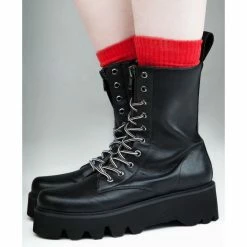 Wedge Boots Unisex - DISTURBIA -women Shoes Shop dis2 005 p