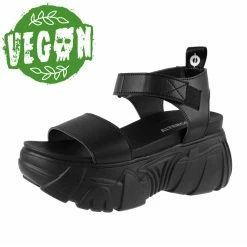 Women's Shoes (sandals) ALTERCORE - Draconia Vegan - Black