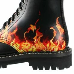 Boots STEADY´S - 10 Eyelet - Fire -women Shoes Shop flame 013