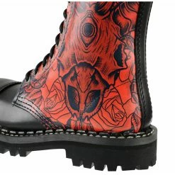Boots STEADY´S - 10-hole - Baphomet -women Shoes Shop goat 029