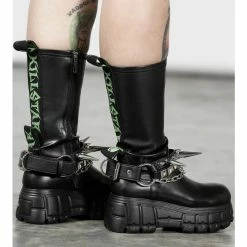 Harness For Shoes (set) KILLSTAR - We R Wicked Bootstrap - Black -women Shoes Shop ipu6nkbw