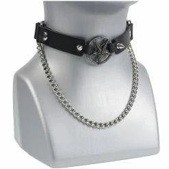 Choker Necklace (harness To Shoe) Baphomet
