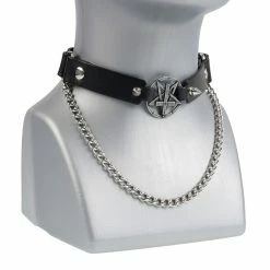 Choker Necklace (harness To Shoe) Cross